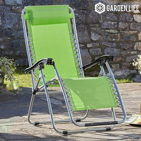 Garden Gear Zero Gravity Chair - Apple Green 3 Garden Gear Zero Gravity Chair - Apple Green