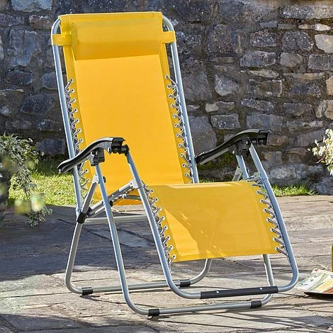 Garden Gear Zero Gravity Chair - Sunburst 3 Garden Gear Zero Gravity Chair - Sunburst - Image 2