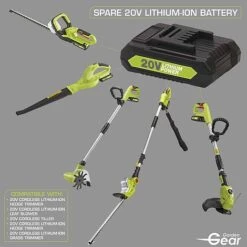 Garden Gear 20V Cordless Lithium-ion Hedge Trimmer -Flower Plants Shop G116820Garden20Gear20Spare20Battery202000x200020220ANN2