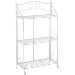 Three-tier Highbury Folding Metal Plant Stand -Flower Plants Shop G2663 6