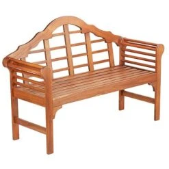 Garden Gear Acacia Lutyens Bench -Flower Plants Shop G2860 CO4