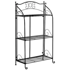 Three-tier Highbury Folding Metal Plant Stand -Flower Plants Shop G3438 3